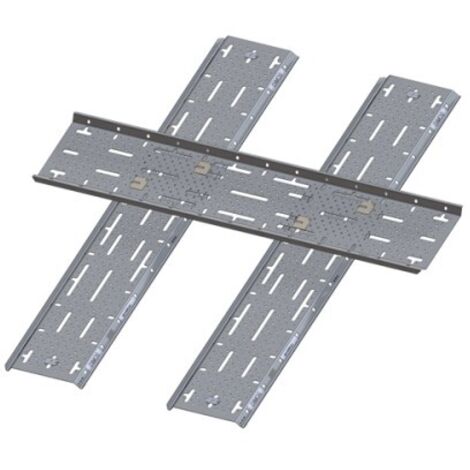 Dimos – Kit alu Securiplac – Barrière de chantier 3 planchers – Fixation rapide pour toiture – 870040