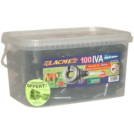 boite de 100 Isolateurs IVA-HPX LACME - 650506