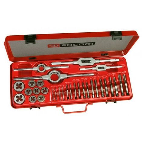 Composition de tarauds + Filière + porte outils FACOM - 221.227J1