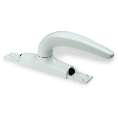 Fapim – Crémone en applique LOTHUS – Aluminium moulé sous pression – Réversibilité totale – Gâche pour crémone – Blanc