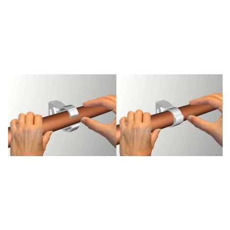 Collier WALRAVEN Bis StarQuick - Polyamide Blanc - Ø 44-50 mm - 0855050