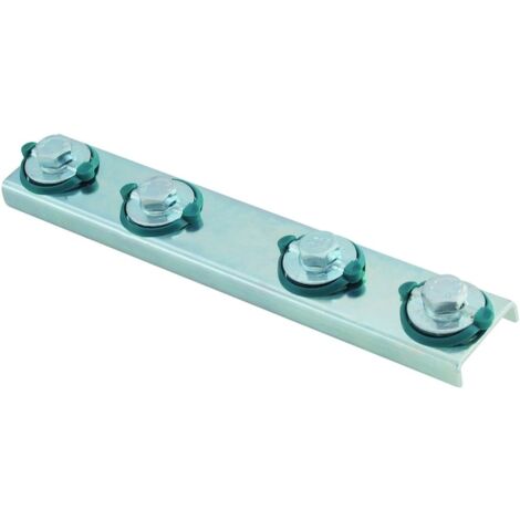Connecteur BIS RapidRail pour rails WM0, 1, 15, 2, 30, 35 – Acier galvanisé – Écrous coulissants pré-assemblés – 6543001 – Walraven