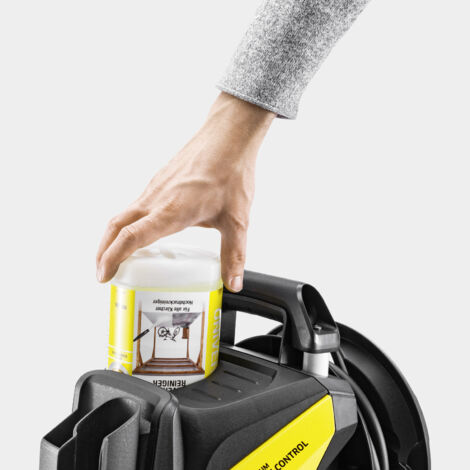 Karcher Nettoyeur haute pression 180 bars K7 Premium power Home avec enrouleur de flexible et nettoyeur de terrasse Tracer T7
