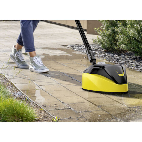 Karcher Nettoyeur haute pression 180 bars K7 Premium power Home avec enrouleur de flexible et nettoyeur de terrasse Tracer T7