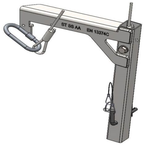 Mini-crosse équipée pour ancrage bas de toit - DIMOS - 1040 mm (1/2)
