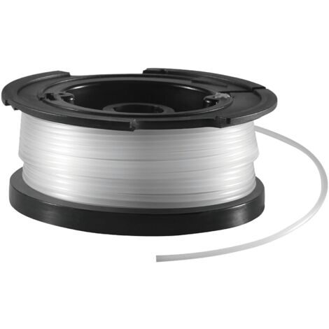 Black & Decker – Lot de 3 bobines de fil pour coupe-bordure 10 m – Simple fil Ø 1.5 mm – Compatible avec GL280, GL301, GLC13, GLC2500, GLC3000 (1/7)