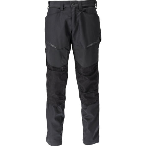 Pantalon de travail avec poches genouillères MASCOT Customized - 22479-230-Noir-90-42 (1/2)