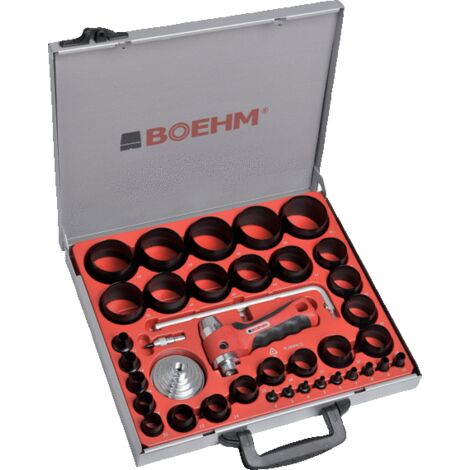 Emporte-pièce jumelable 2 à 60 mm – Acier haute résistance – Poignée ergonomique avec amortissement – Découpe précise et concentrique – Boehm