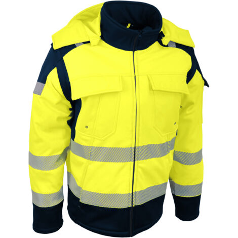 Veste Softshell de signalisation. Doublépolaire. 2X1 - SINGER - VILNAM (1/2)