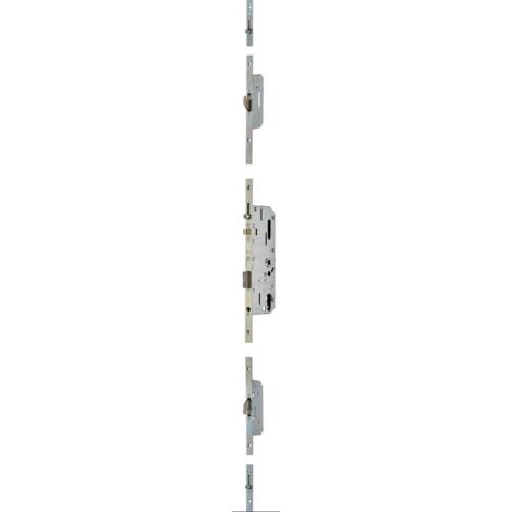 Vachette – Serrure de portail auto 20000 RB90 5R 5 galets têtière 16 mm axe 50 mm – Pour bois dur – 13271000