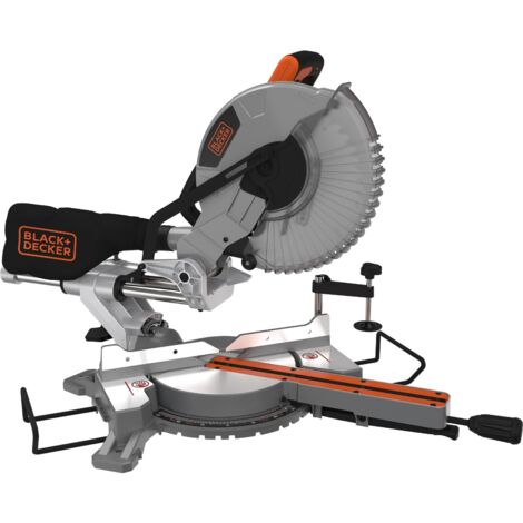 Black & Decker – Scie à onglet radiale 254 mm 2100W – Vitesse 5000 tr/min – Profondeur de coupe 92 mm – Coupe en biseau jusqu'à 45° - BES710-QS (1/10)