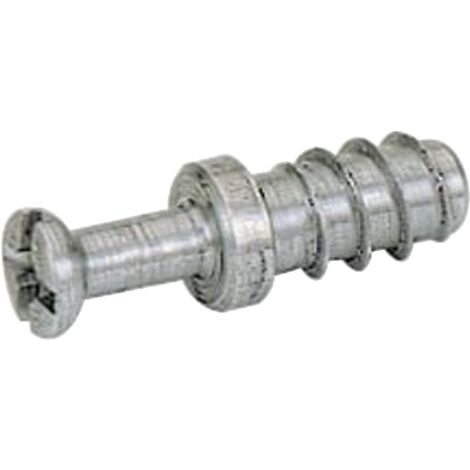 Goujon d'assemblage DU 327 – À visser pour bois dur – Diamètre de perçage 5mm – Cote de tension 9mm – Distance de perçage 32mm