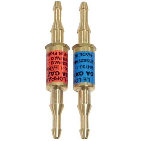 Lot de 2 antiretours pare-flamme OX & AD (ARPF) - GYS - 039070