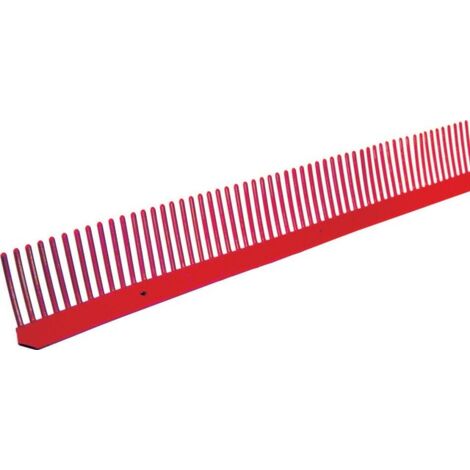 Closoir peigne 85 mm B.W.K Rouge brique 1ML polyéthylène - 61010080