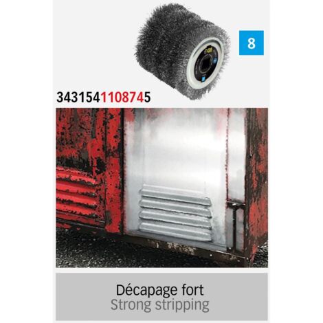 Brosses pour REX120/200/H200 - FAR TOOL - 110874