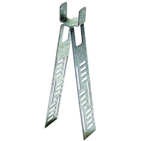 Support de latte 190 x 40 mm – Pince acier galvanisé pour liaison solide – Conformité normes françaises – 149900040 – BWK