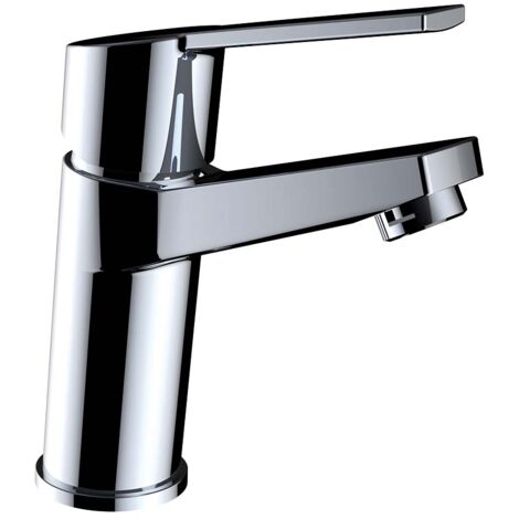 Mitigeur pour lavabo NF Smart EcoNature Cold Open C3 avec vidage synthétique - 105 mm - Chromé - STANDARD HIDRAULICA - 99252C (1/3)
