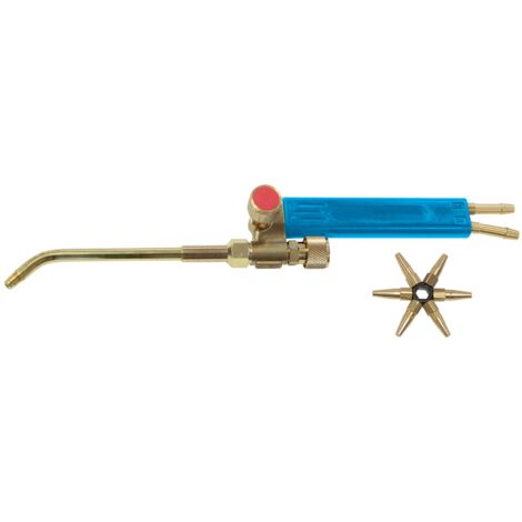 Chalumeau soudeur à flamme bi-gaz – Autogène & oxyacétylénique – Débit 400 l/h – Capacité 0,40 à 4 mm – 38790GYS (1/2)