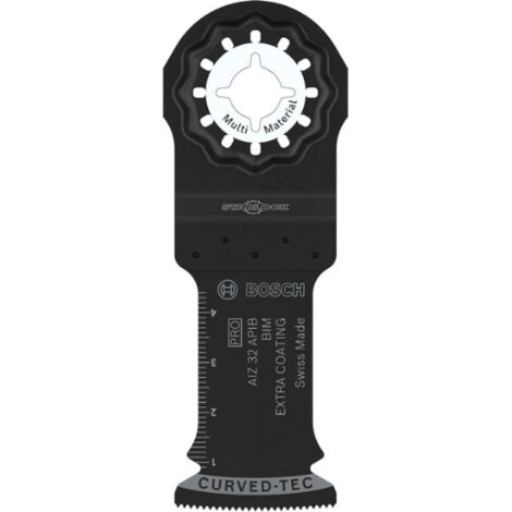 Bosch – Lame d'outil multifonction 32 x 50 mm pour bois dur et métal – Coupez sans éclat – Changement rapide Starlock – 2608669068