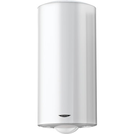 Ariston Group – Chauffe-eau à accumulation 100 litres monophasé – Cuve émaillée en acier – Résistance blindée – Classe énergétique B – 3000569 (1/5)