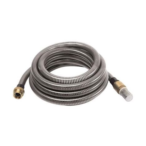 Kit d'aspiration avec raccords en laiton - Tuyau de 7 m - 25 mm - RIBIMEX - PRKAL25