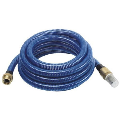 Kit d'aspiration avec raccords en laiton - Tuyau de 7 m - 25 mm - RIBIMEX - PRKAL25