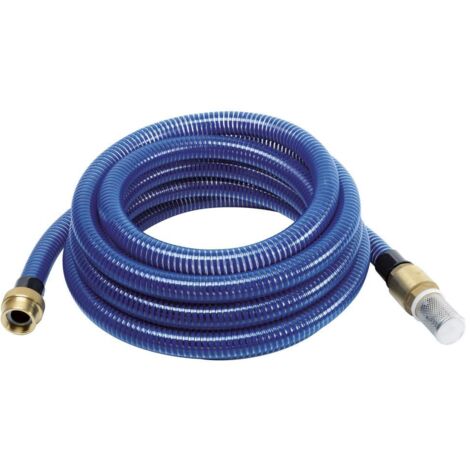 Kit d'aspiration avec raccords en laiton - Tuyau de 7 m - 25 mm - RIBIMEX - PRKAL25