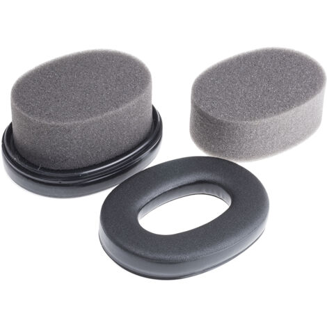 Kit hygiène pour casque antibruit 3M Peltor – Réduction sonore – Norme EPI III – 2 inserts mousse et 2 anneaux d'étanchéité (1/6)