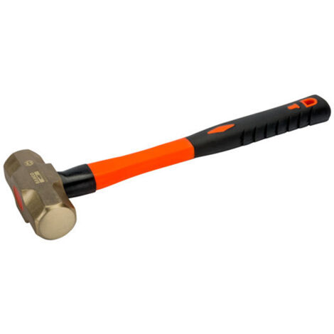 Massette Antidéflagrante En Alu Bronze 5 Kg Avec Manche En Fibre De Verre - BACHO - Ns502-5000-FB (1/2)