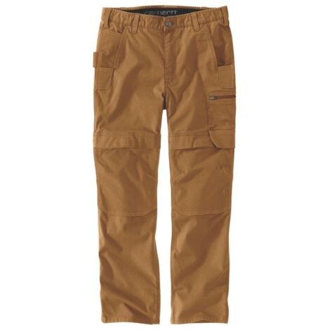 Pantalon de travail Steel Utility Multi-Pocket CARHARTT 105074 - Marron clair - 52 - Jambes standards (1/2)