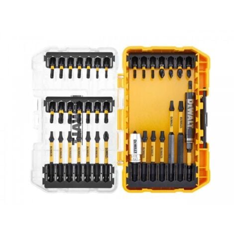 Embout de vissage en coffret Toughcase DEWALT - 37 pièces - Ø 25/57/89 mm - DT70732T-QZ