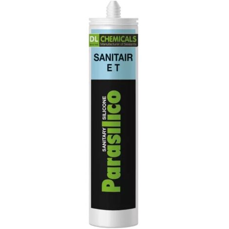 Parasilico Sanitaire et Caoutchouc de silicone - Transparent - DL CHIMICALS - 300 Ml - 105457 (1/2)