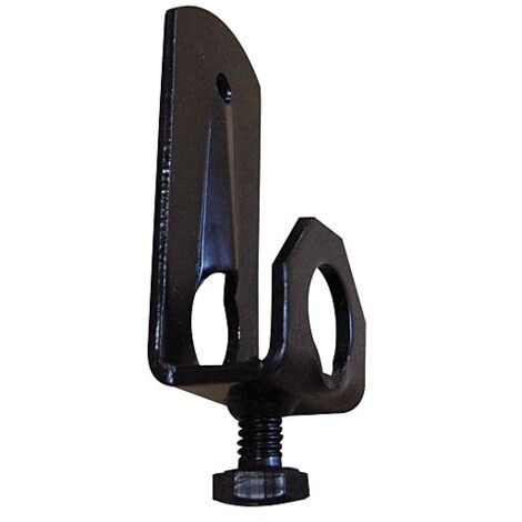 Butées standard renforcée pour arrêt de volet D. 12 x 50 x 3 mm - Noir - Boîte de 25 pcs (1/3)