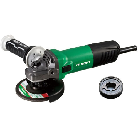Hikoki – Meuleuse Ø125 1200W 11000trs/min – Poignée anti-vibration – Pour meulage métal et béton – G13SW2YFZ
