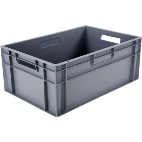 Novap – Bac de rangement palettisable 600 x 400 x 240 mm – Volume 47 litres – Polypropylène stabilisé UV – Résistant aux agents chimiques – 5067086 (1/5)