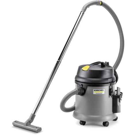Karcher Aspirateur eau et poussières professionnel NT 27/1, 1380 W avec cuve plastique 27 litres anti choc