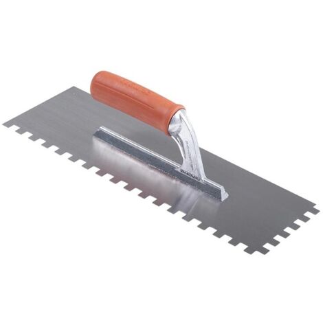 Platoir denté avec poignée caoutchouc - 36 x 13 cm - Denture 10 x 10 - RAIMONDI - 11333