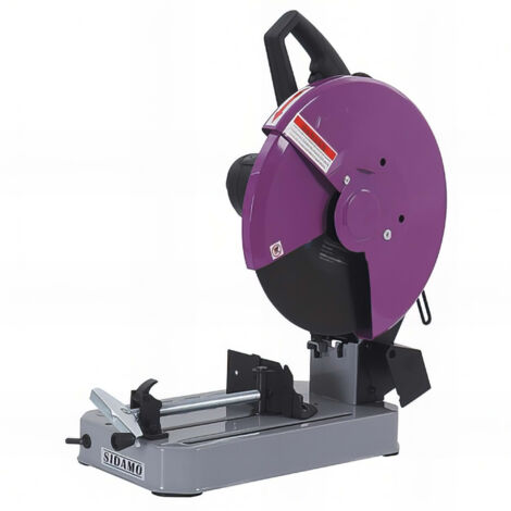 Sidamo – Tronçonneuse à métaux 2200W – Disque 355mm pour coupe précise – Mors pivotant 45° – Étau à serrage rapide – Poids 20kg (1/5)
