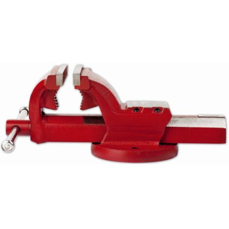 Étau d'établi parallèle guide carré avec mors pour tubes 100 mm - PIHER - 55200