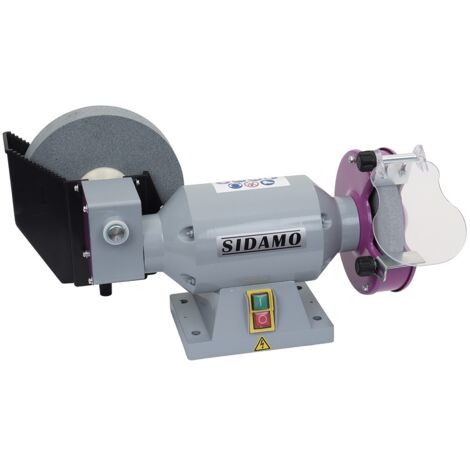 Sidamo – Touret à meuler eau STAR 150 TME – Puissance 150W – Diamètre meule 150mm – Tension 230V mono – 20113503 (1/2)