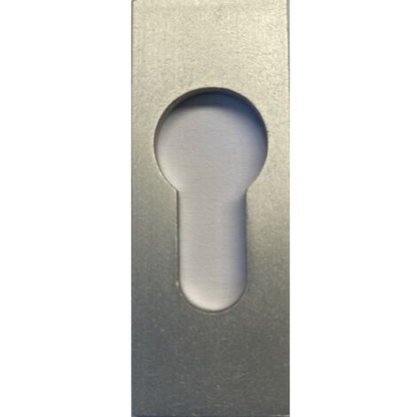 Rosace adhésive clé i GOETTGENS Alu blanc - 3 mm - D4015BLANC
