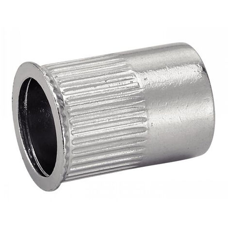 Boite de 100 écrou cranté à sertir ACTON tête affleurante inox A2 - Ø5 mm - 626335