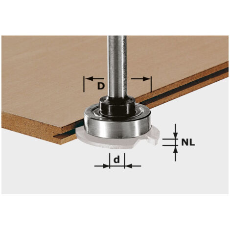 Festool – Broche porte-fraise S8 1,5-5 mm pour fraisage précis – Compatible OF 1010, OFK 700, MFK 700 – Diamètre 28 mm – Longueur 45 mm – 499804