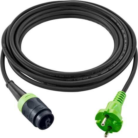 Festool – Câble plug-it H05 RN-F-10 10m – Section 1.5mm² – Pour chantiers humides – Verrouillage à baïonnette – 203937