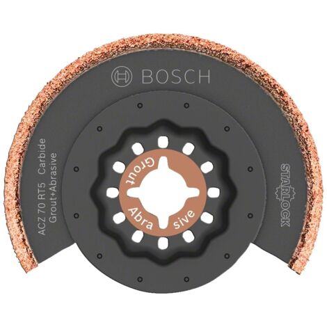 Bosch – Lame de scie segmentée pour matériaux abrasifs – Coupe fine 65 mm – Système Starlock – 2608661692 - ACZ 65 RT