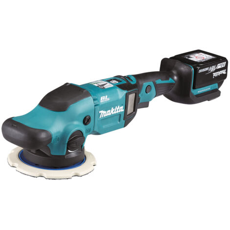 Makita – Ponceuse polisseuse excentrique 18V – 2 batteries 5Ah – Moteur sans balais – Vitesse 0-780 trs/min – Diamètre plateau 150mm – DPO600RTE