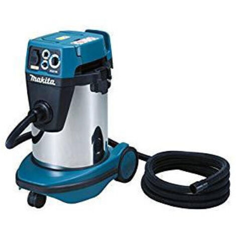 Makita – Aspirateur professionnel 32l 1050W 220mbar – VC3211MX1 – Dépression 220mbar pour poussières et liquides – Moteur puissant pour chantiers