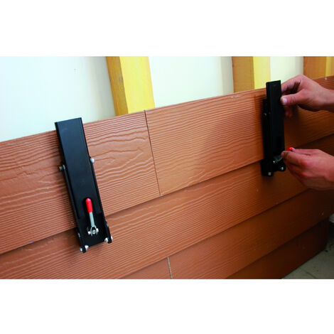 Set 2 accessoires de pose de bardage à recouvrement Clin Fix EDMA - 39855