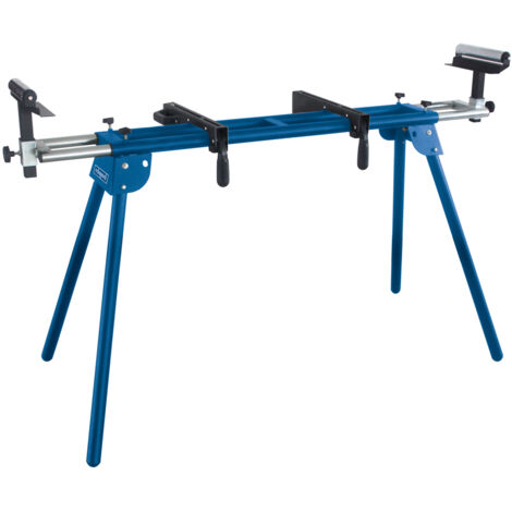 Scheppach Support Scies à Onglets UMF2000 - Piètement pour scie à onglet - Charge admissible 250kg - Supports extensibles 1160-2000mm