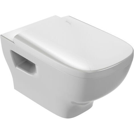 WC suspendu sans bride JACOB DELAFON Struktura + abattant (1/5)